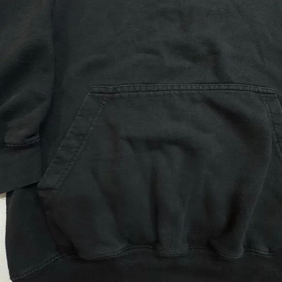 Meshuggah Immutable Black Full Zip Hoodie Big Logos Band Merch Men's Size L